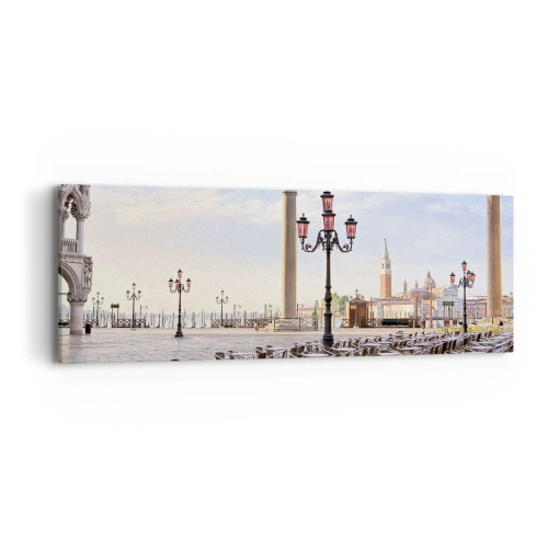 Impression sur toile - Image sur toile - Nous vous invitons, tout est prêt - 90x30 cm