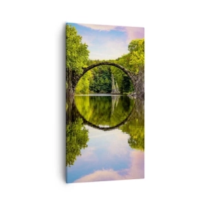 Impression sur toile - Image sur toile - À la jonction de deux mondes - 55x100 cm