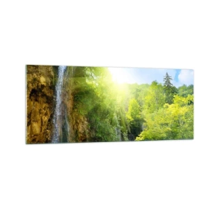 Impression sur verre - Image sur verre - Ce doit être le paradis ici - 100x40 cm