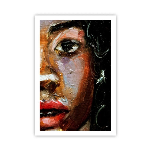 Affiche - Poster - Noir et brillant - 61x91 cm