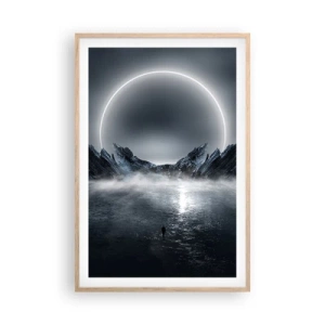 Affiche dans un chêne clair - Poster - La fin de l'histoire - 61x91 cm