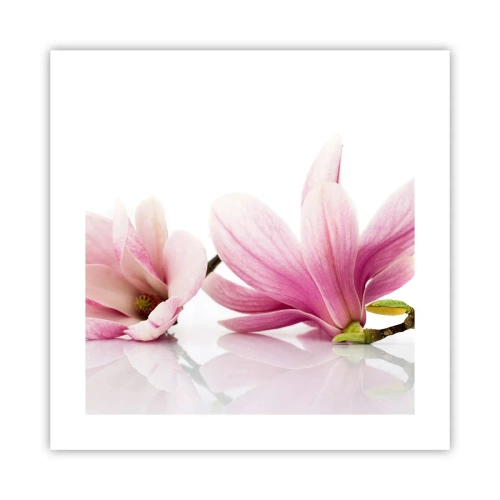 Affiche - Poster - Délicat comme une brise de printemps - 40x40 cm