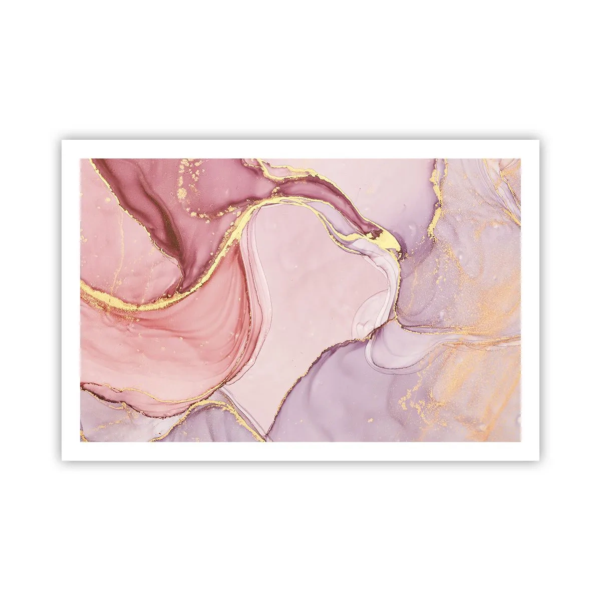 Affiche - Poster - Caresse de couleurs - 91x61 cm