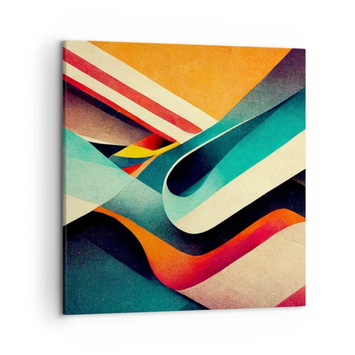 Impression sur toile - Image sur toile - Composition intense - 50x50 cm