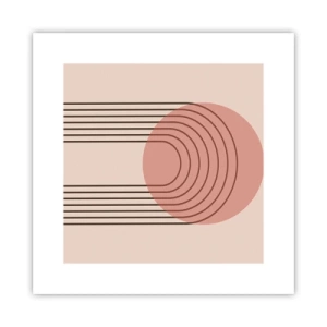 Affiche - Poster - Attraction irrésistible - 30x30 cm