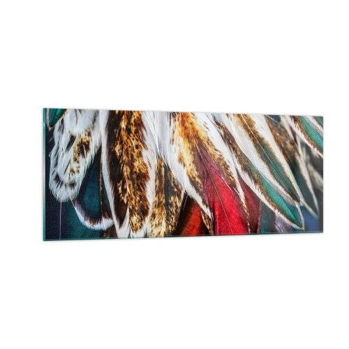 Impression sur verre - Image sur verre - Secrets de vol - 100x40 cm