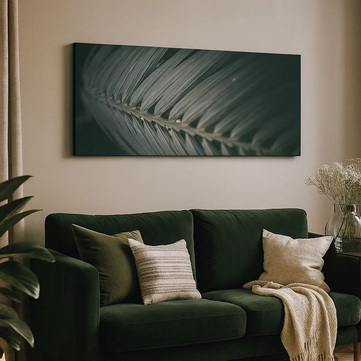 Impression sur toile - Image sur toile - Précision de la nature - 30x30 cm