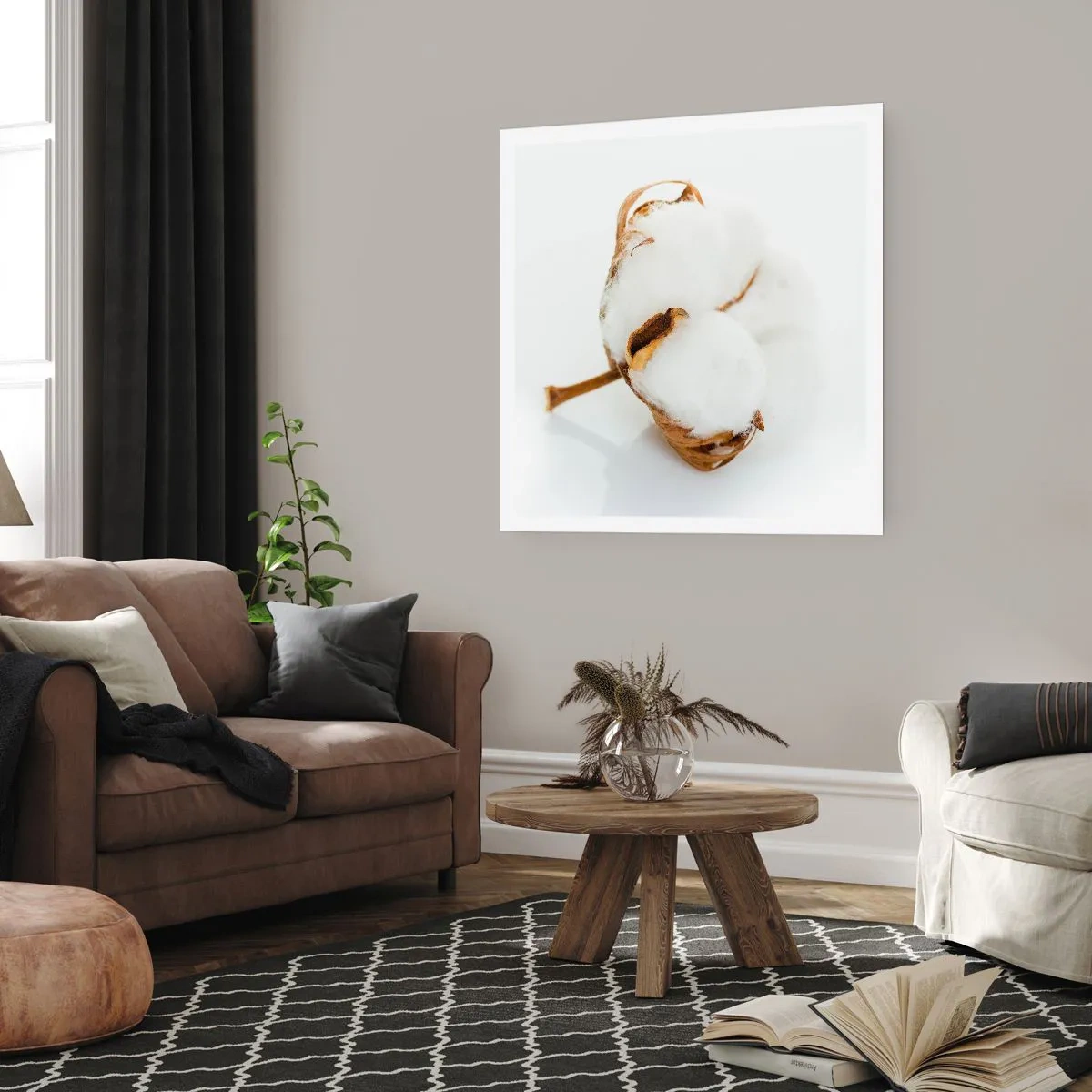 Affiche - Poster - Doux par nature - 30x30 cm