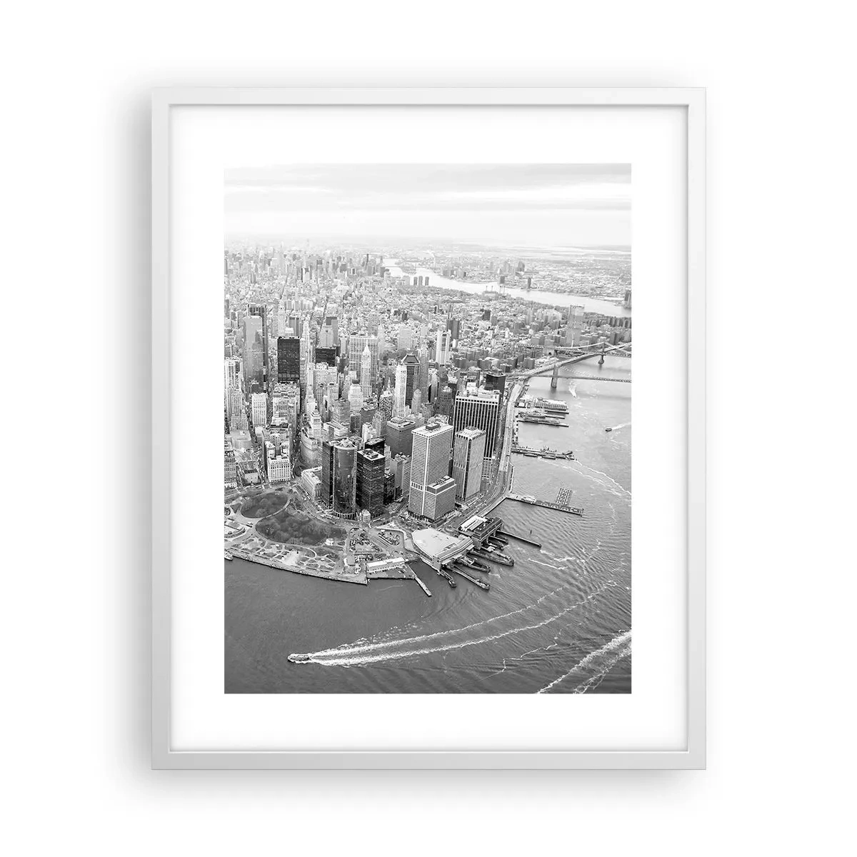 Affiche dans un cadre blanc - Poster - Comment ne pas aimer ? - 40x50 cm