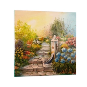 Impression sur verre - Image sur verre - En pleine floraison - 30x30 cm