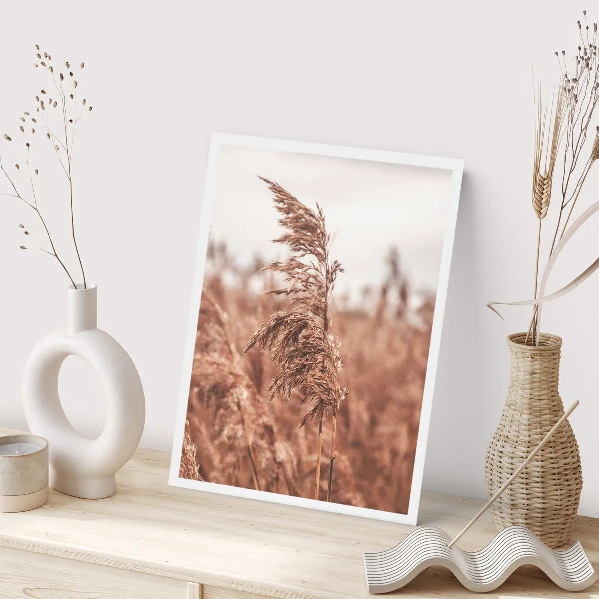 Affiche - Poster - C'est déjà l'automne dans les champs - 40x50 cm