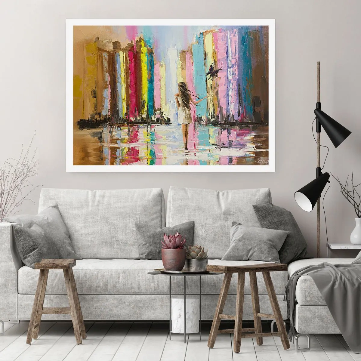 Affiche - Poster - Viens avec moi - 70x50 cm