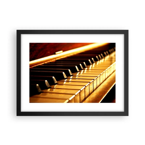 Affiche dans un cadre noir - Poster - Des possibilités infinies - 40x30 cm