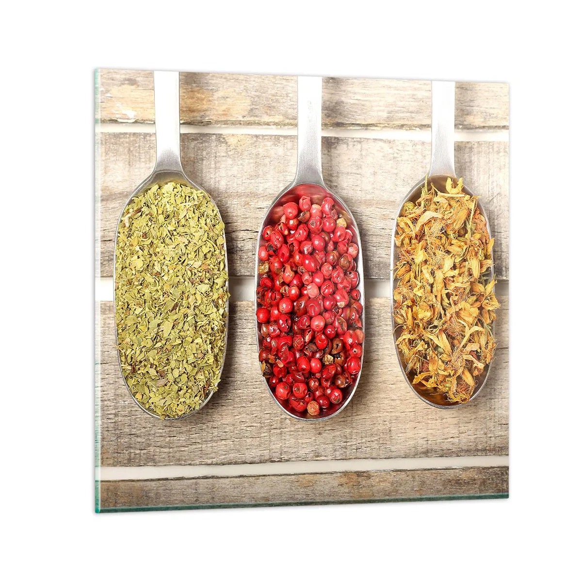 Impression sur verre - Image sur verre - Magie de la cuisine - 60x60 cm