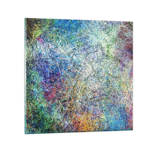 Impression sur verre - Image sur verre - Ce n'est pas si simple - 70x70 cm