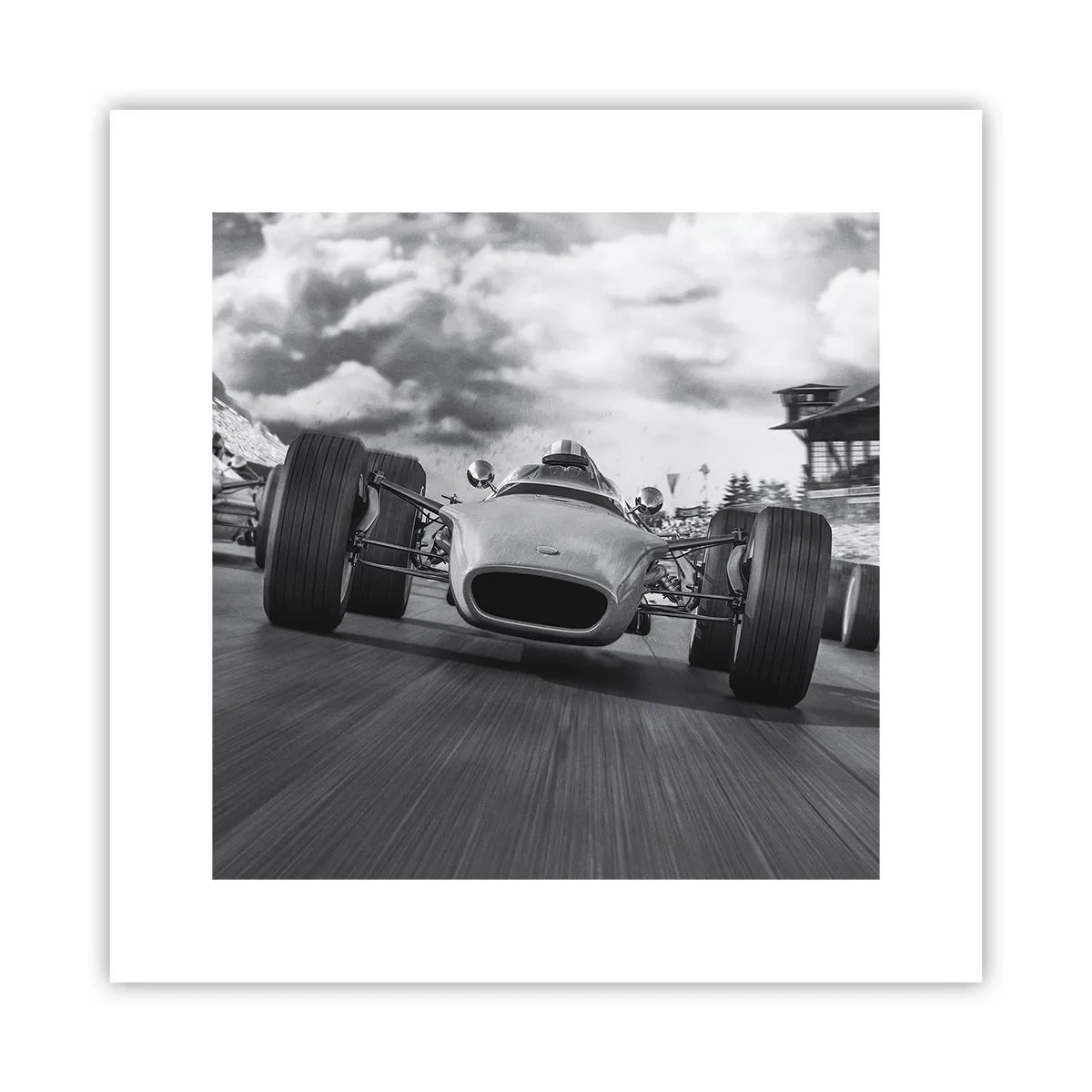 Affiche - Poster - Puissance! - 30x30 cm