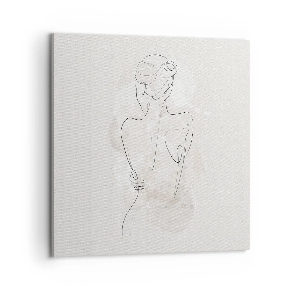 Impression sur toile - Image sur toile - Comme un instrument sensible - 60x60 cm