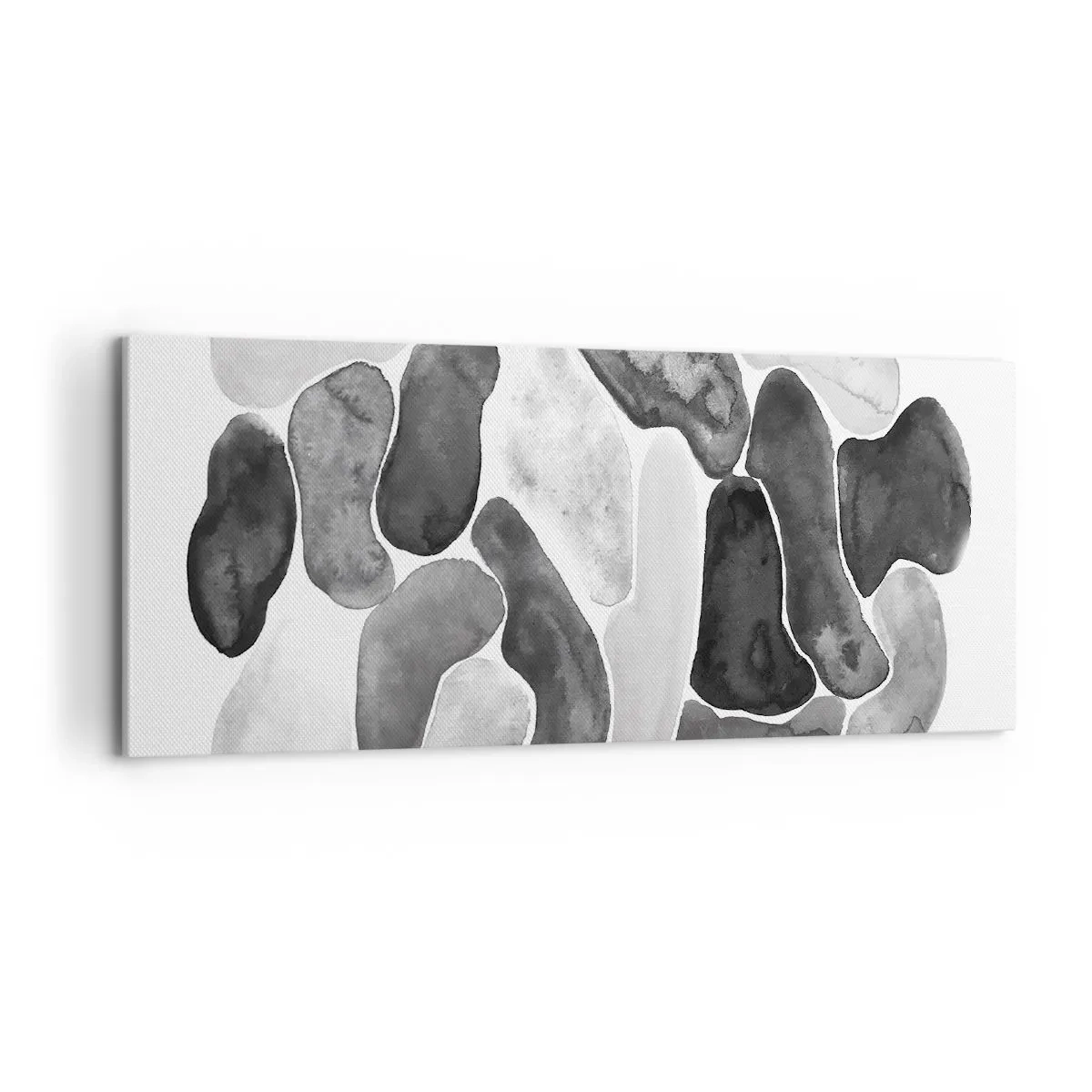 Impression sur toile - Image sur toile - Abstraction rocheuse - 100x40 cm