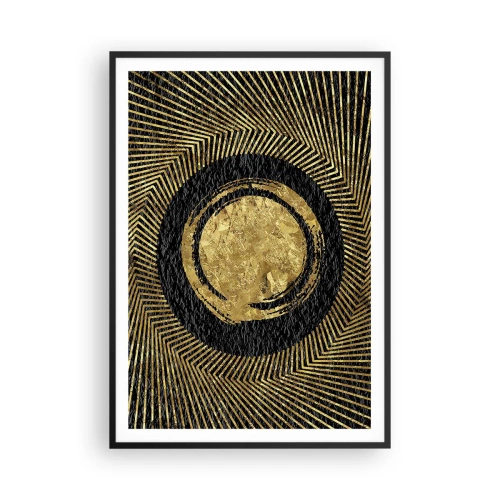 Affiche dans un cadre noir - Poster - Composition glamour - 70x100 cm