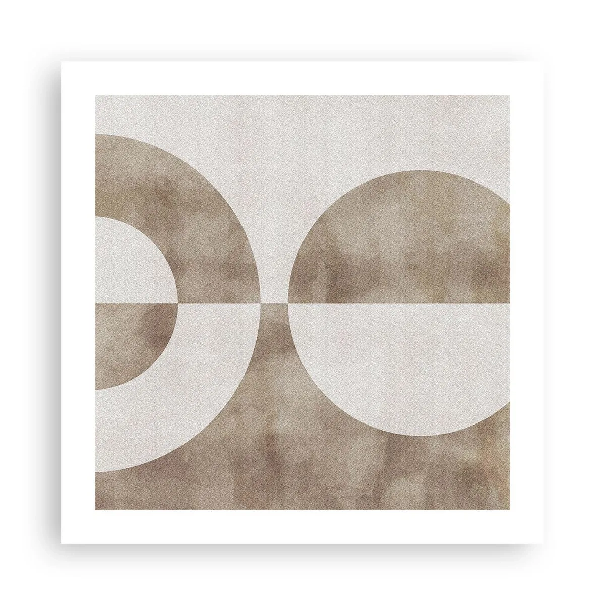 Affiche - Poster - Similitudes et différences - 50x50 cm