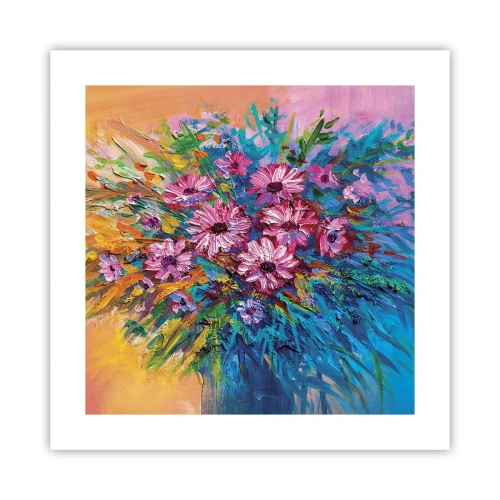 Affiche - Poster - Énergie de la vie - 40x40 cm