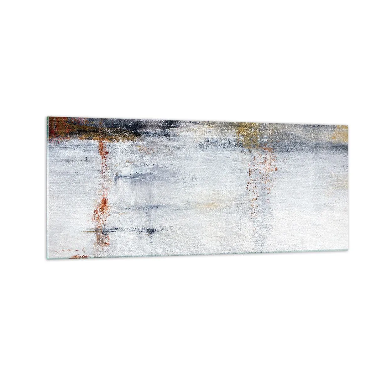 Impression sur verre - Image sur verre - Derrière l'air un rideau - 100x40 cm