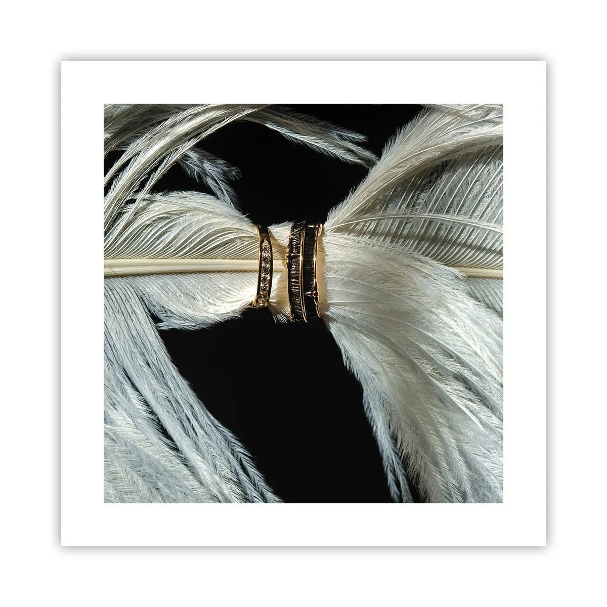 Affiche - Poster - ... et je ne te laisserai pas ... - 40x40 cm