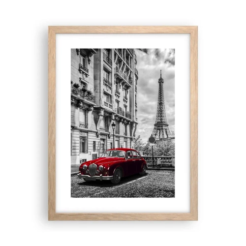 Affiche dans un chêne clair - Poster - Prédateur dans la ville - 30x40 cm