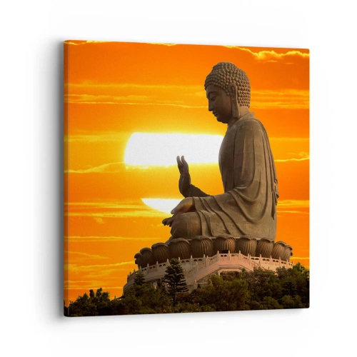 Impression sur toile - Image sur toile - Aucune peur du monde - 40x40 cm