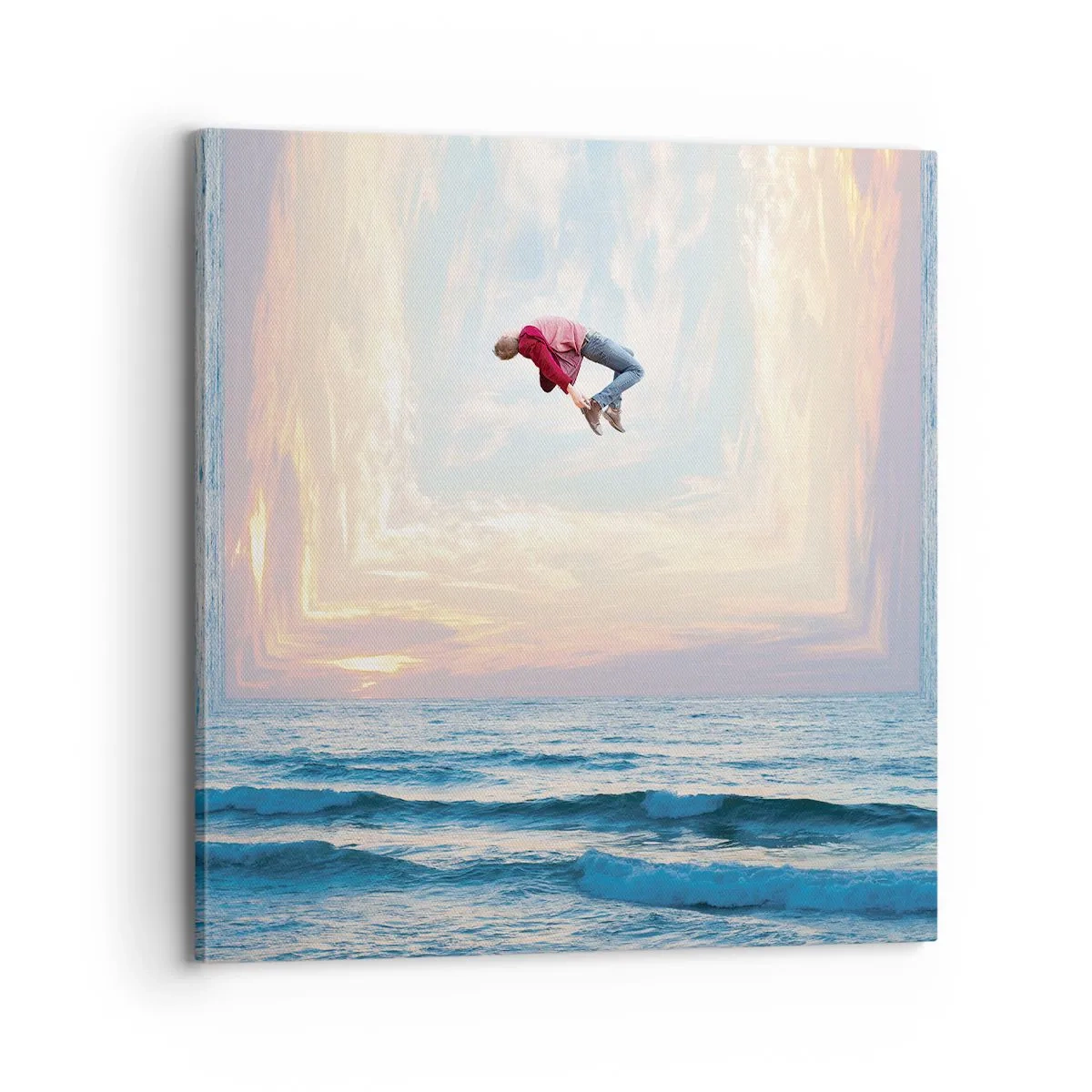 Impression sur toile - Image sur toile - Vers une autre dimension - 70x70 cm