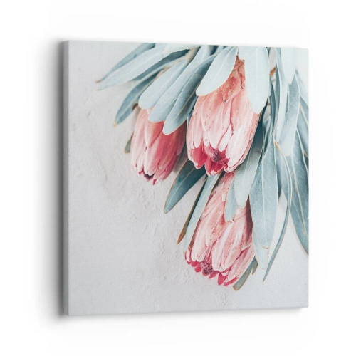 Impression sur toile - Image sur toile - Honte de leur propre beauté - 40x40 cm