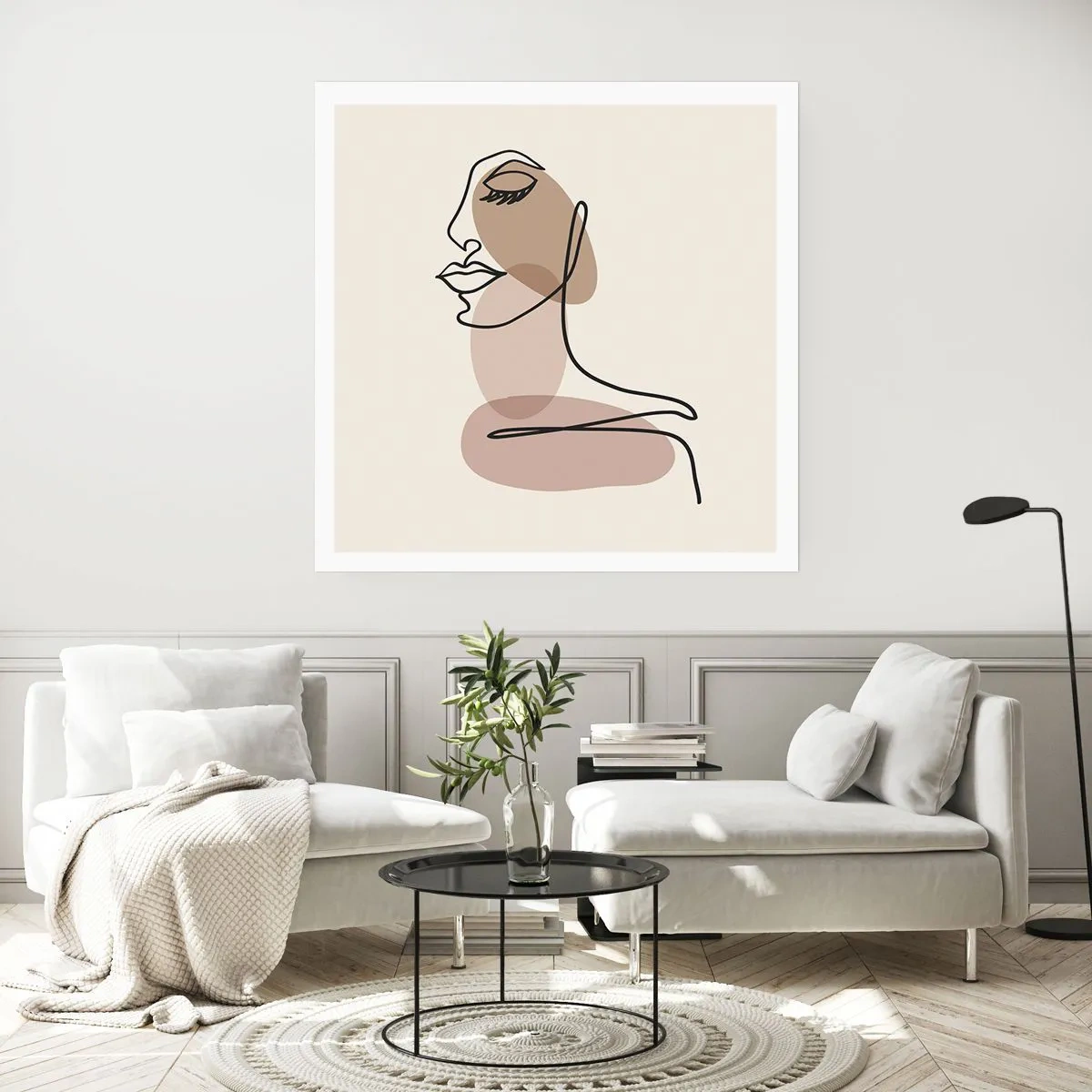 Affiche - Poster - S'écouter - 30x30 cm