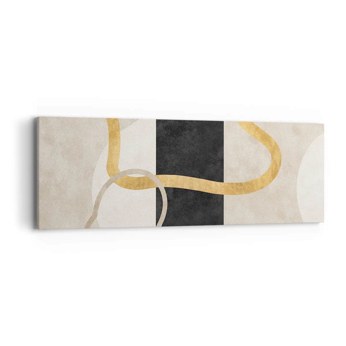 Impression sur toile - Image sur toile - Formes emmellées - 90x30 cm