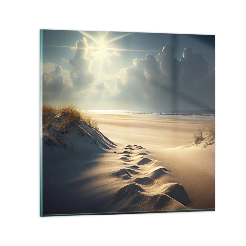 Impression sur verre - Image sur verre - Un paysage apaisant - 30x30 cm