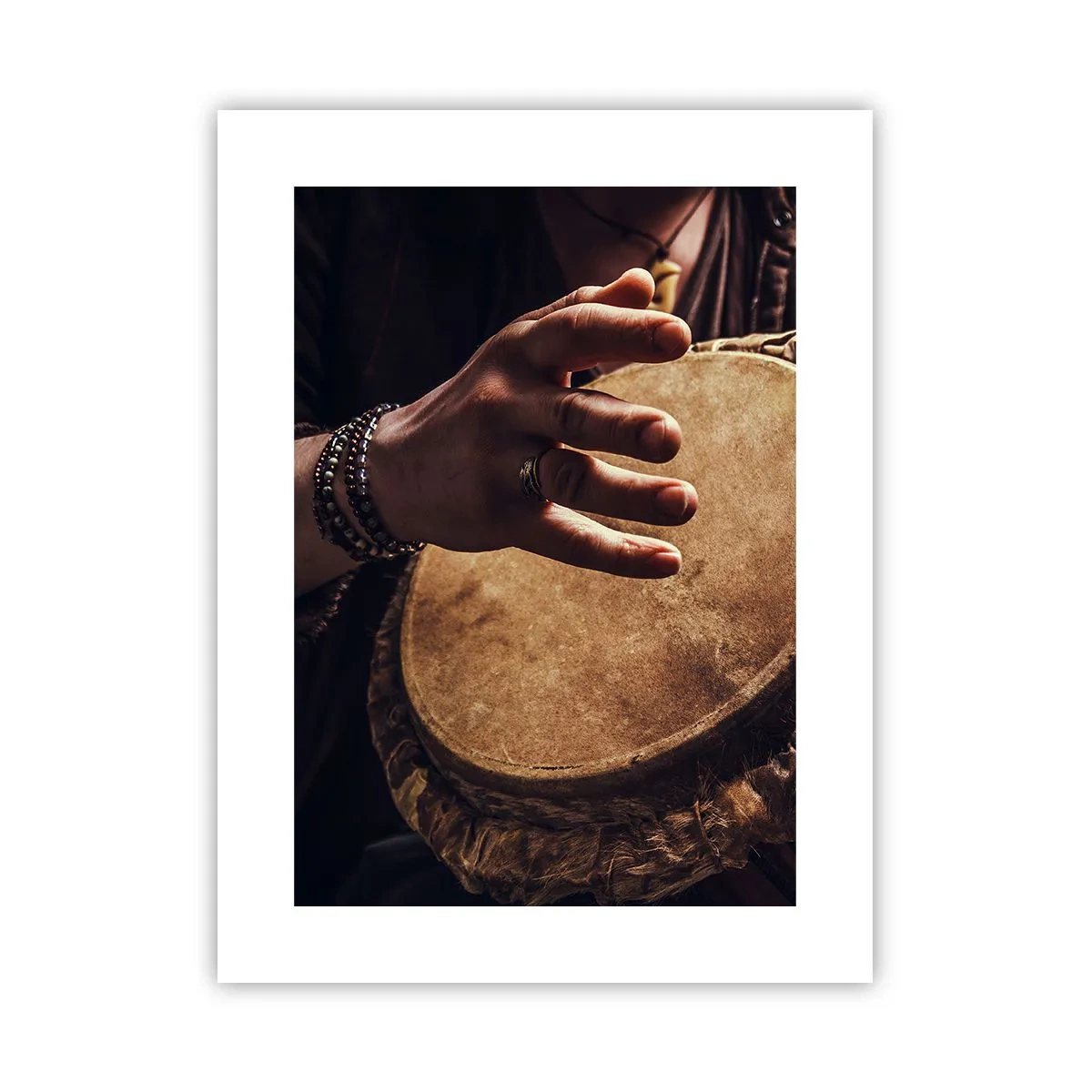 Affiche - Poster - Au rythme du coeur - 30x40 cm