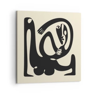 Impression sur toile - Image sur toile - Presque du Picasso - 60x60 cm