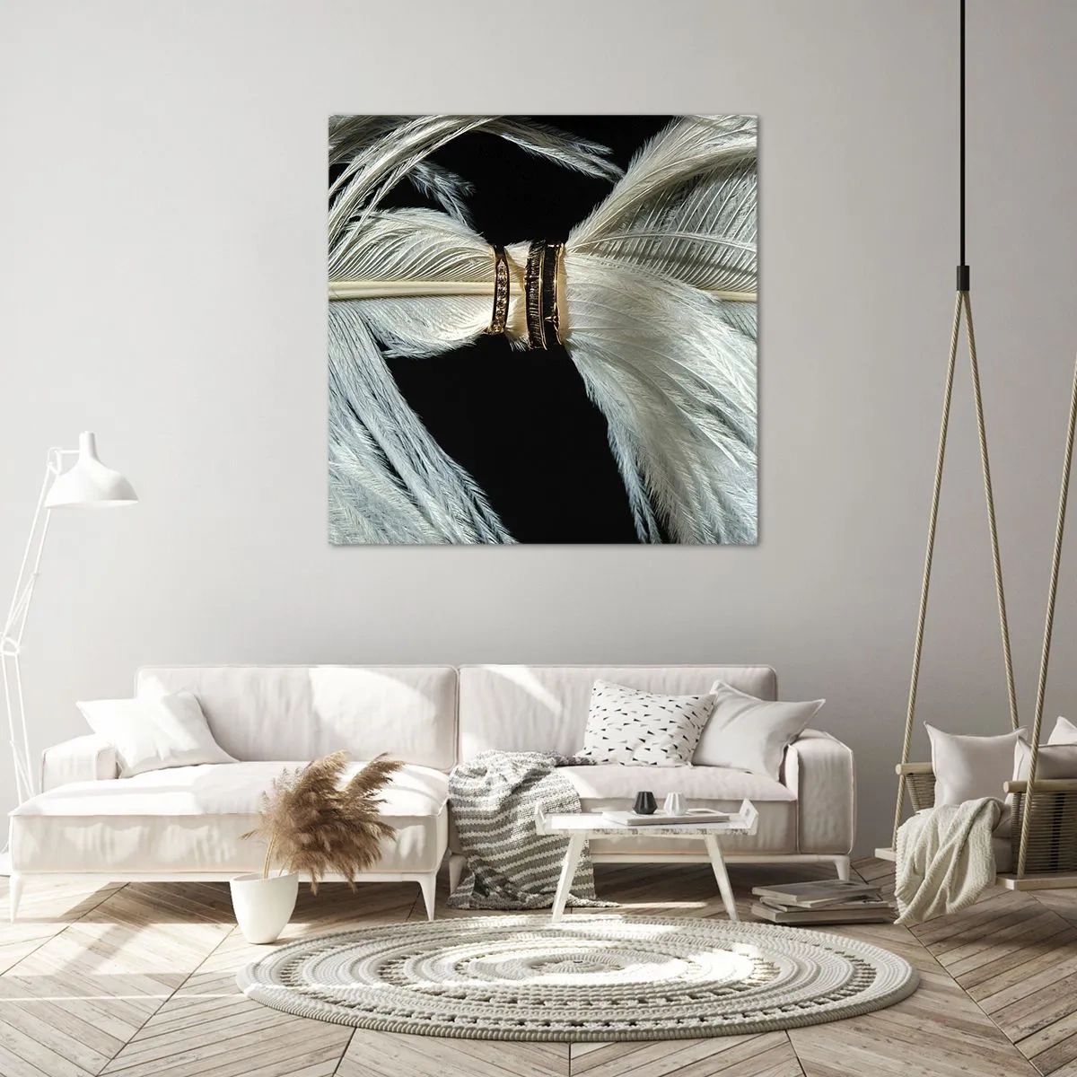 Impression sur toile - Image sur toile - ... et je ne te laisserai pas ... - 40x40 cm