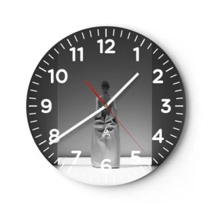 Horloge murale - Pendule murale - Simplicité raffinée - 40x40 cm