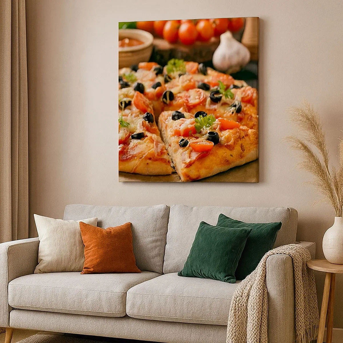 Impression sur toile - Image sur toile - Tu t'en es encore tiré - 30x30 cm