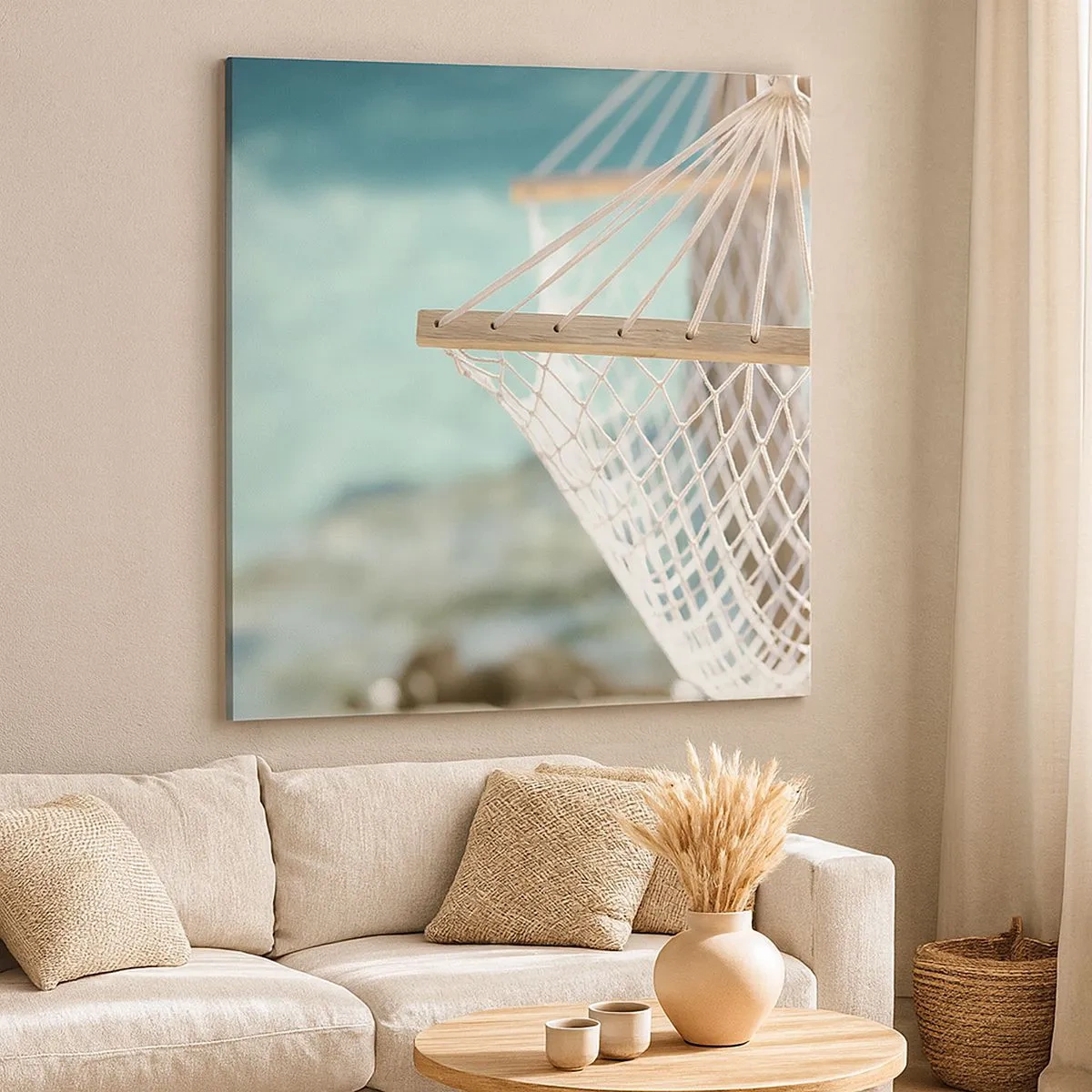 Impression sur toile - Image sur toile - Le temps de la détente - 30x30 cm