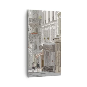 Impression sur toile - Image sur toile - Joie de la ville - 55x100 cm