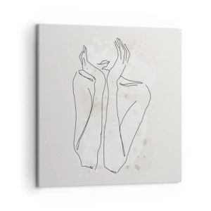 Impression sur toile - Image sur toile - Instant de rêve - 50x50 cm