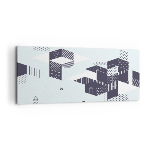 Impression sur toile - Image sur toile - Dans l'âme d'un mathématicien - 100x40 cm