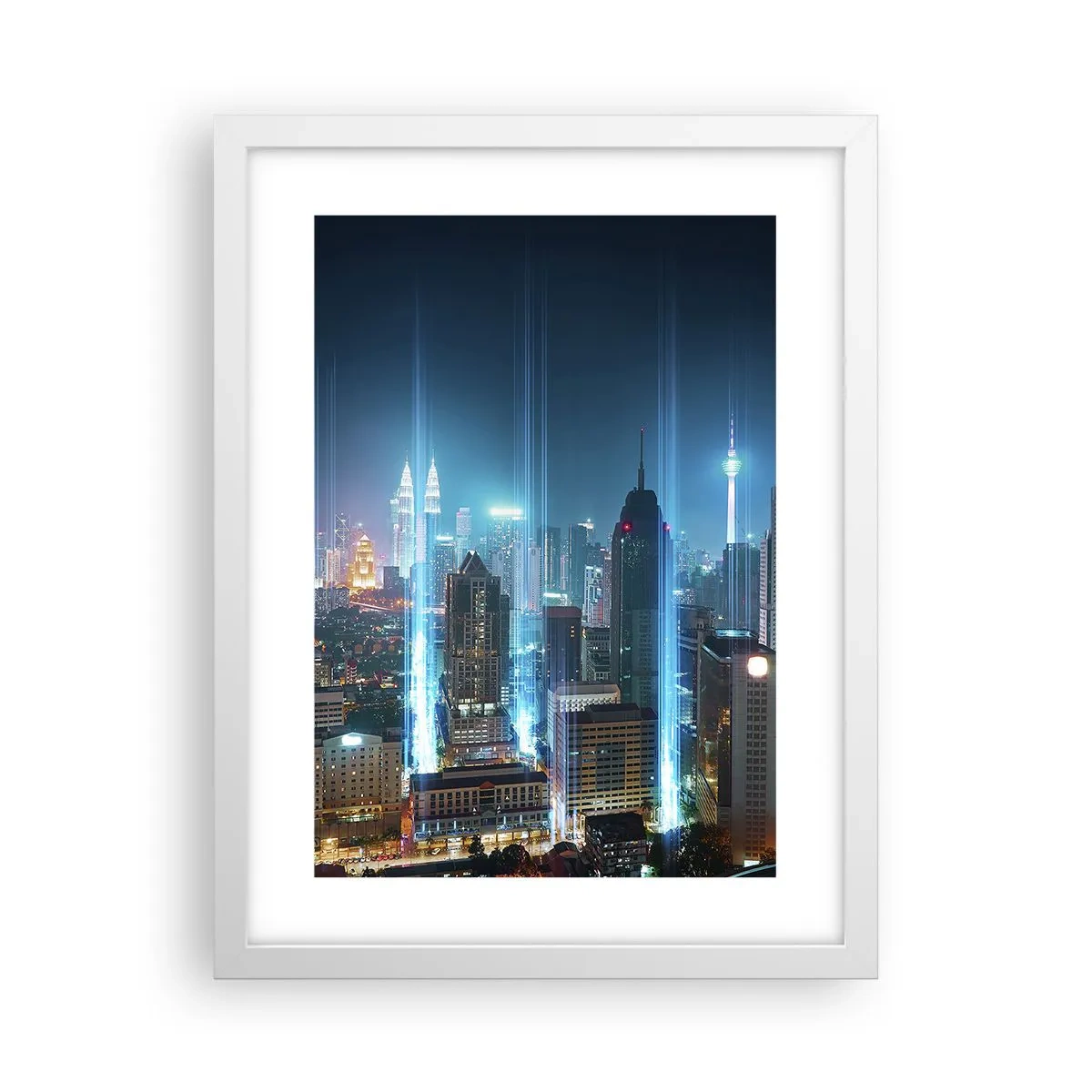 Affiche dans un cadre blanc - Poster - À Berlin au paradis - 30x40 cm