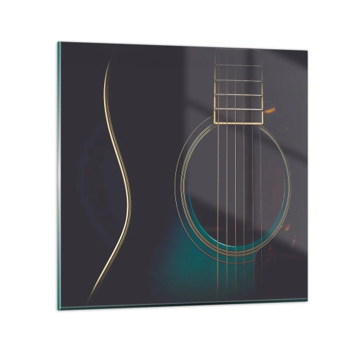 Impression sur verre - Image sur verre - Le calme avant la tempête - 30x30 cm