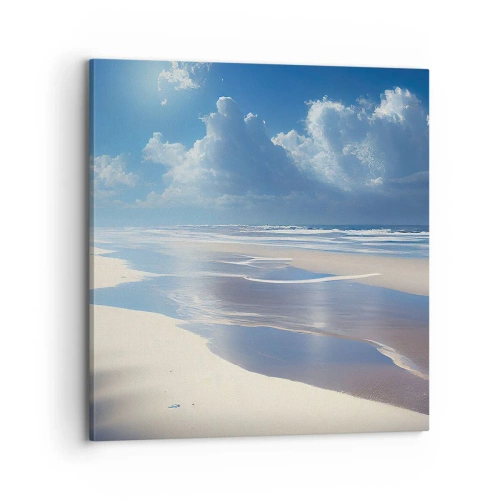 Impression sur toile - Image sur toile - Des vacances paradisiaques - 70x70 cm