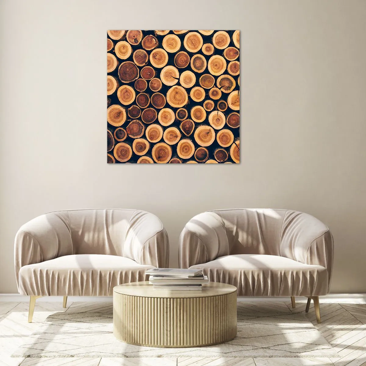 Impression sur verre - Image sur verre - Quel âge je semble avoir ? - 30x30 cm