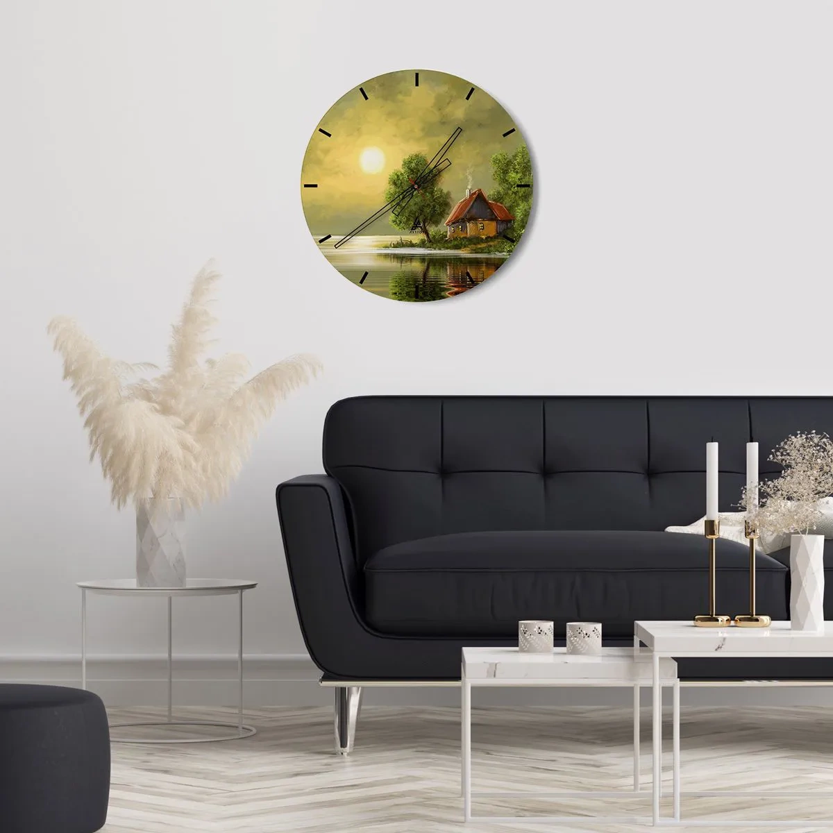 Horloge murale - Pendule murale - Beau, comme une image - 30x30 cm