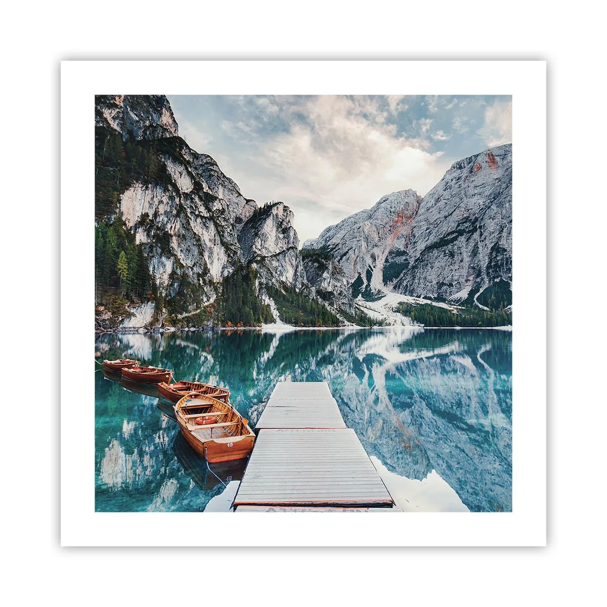 Affiche - Poster - On va te montrer la beauté - 50x50 cm