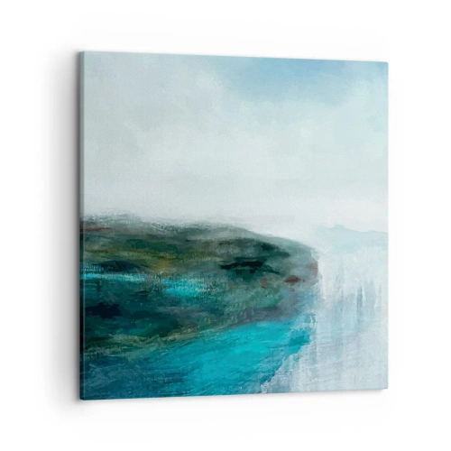 Impression sur toile - Image sur toile - Abstraction nautique - 50x50 cm